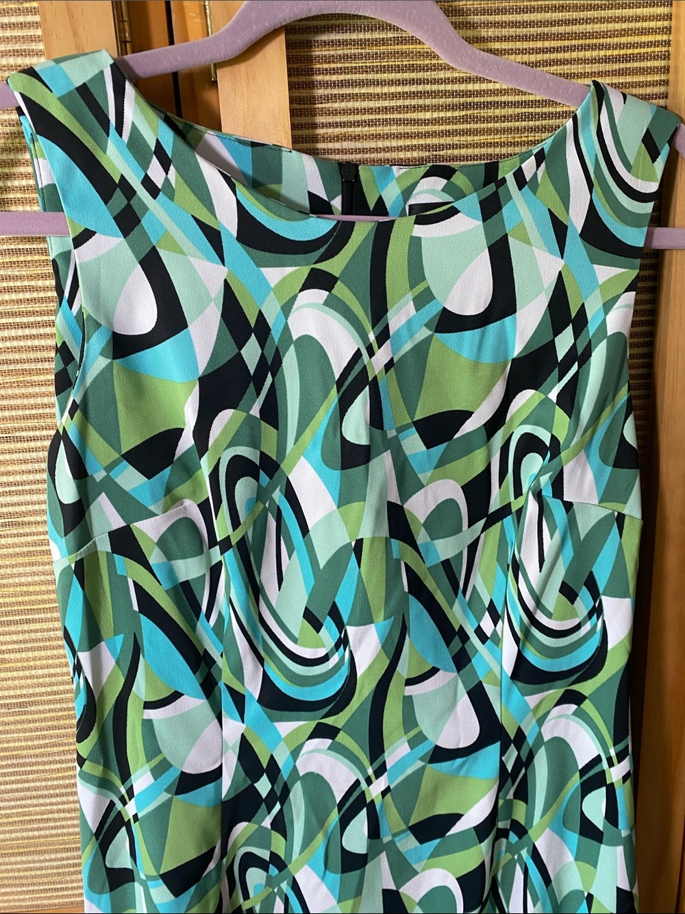 Connected Apparel Mod Sheath Dress Sz 10
